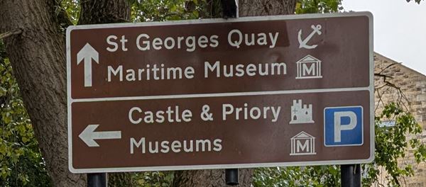 photo of road sign